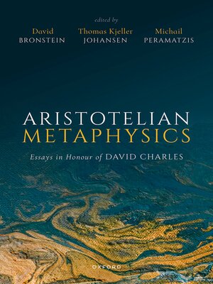 cover image of Aristotelian Metaphysics